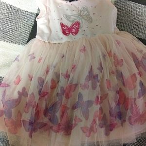Good condition 3 toddler butterfly princess dress